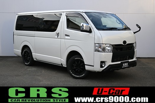 4752 令和2年式 ハイエース スーパーGL ダークプライムⅡ　4WD 2,800cc (ディーゼル) 2/5人乗車 3.6万kmのサムネイル
