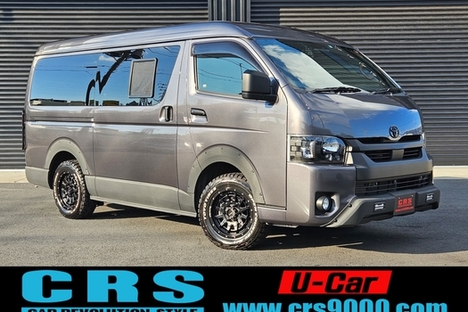 4824　令和3年式　ハイエース　ワイドバン　スーパーGL　ダークプライムⅡ　4WD　2700cc　ガソリン車　5人乗り　1.2万kmのサムネイル