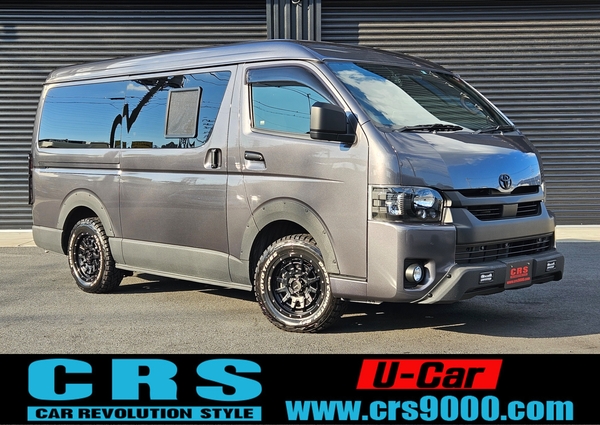 4824　令和3年式　ハイエース　ワイドバン　スーパーGL　ダークプライムⅡ　4WD　2700cc　ガソリン車　5人乗り　1.2万kmのサムネイル