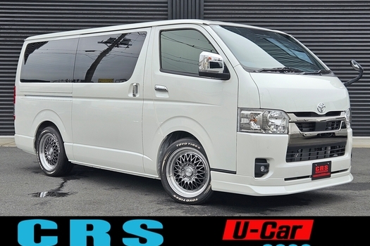 4762　令和6年式　ハイエース　スーパーGL　ダークプライムⅡ　2WD　2800cc　ディーゼル車　5人乗り　330km　のサムネイル