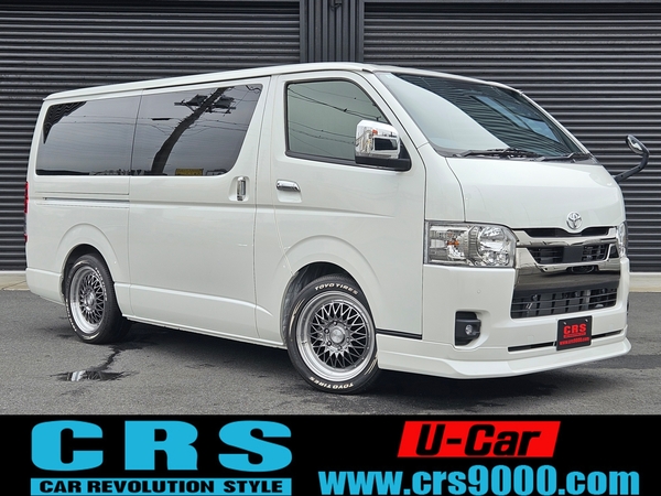 4762　令和6年式　ハイエース　スーパーGL　ダークプライムⅡ　2WD　2800cc　ディーゼル車　5人乗り　330km　のサムネイル