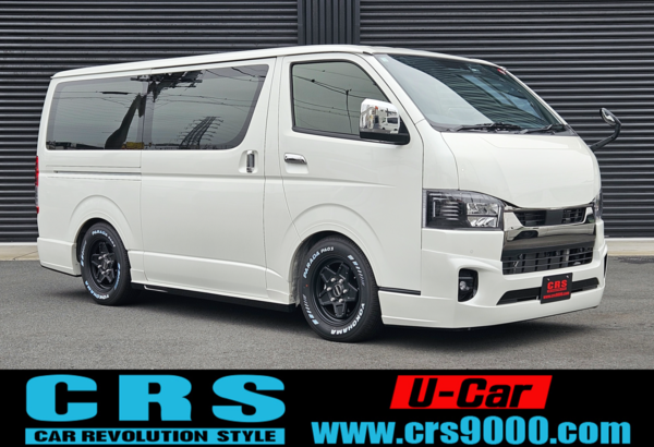 3527 横浜 LEGARE&ENCSコンセプトカー　令和5年式　ハイエース　スーパーGL　ダークプライムⅡ　2WD　2800cc　ディーゼル車　5人乗り　2700kmのサムネイル