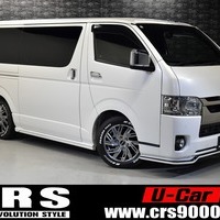 4814　令和1年式　ハイエース　スーパーGL　ダークプライムⅡ　2WD　2,800cc(ディーゼル車) 5人乗車　1.1万kmのサムネイル