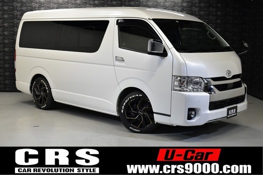 3238　令和3年式　ハイエース ワゴンGL  ベッドキット2 2WD 2,700cc (ガソリン車) 　7人乗車 2.5千kmのサムネイル