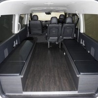 3238　令和3年式　ハイエース ワゴンGL  ベッドキット2 2WD 2,700cc (ガソリン車) 　7人乗車 2.5千kmのサムネイル
