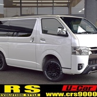 4838　令和5年式　ハイエース　スーパーGL　ダークプライムⅡ　4WD　2800cc　ディーゼル車　5人乗り　2.0万km　のサムネイル