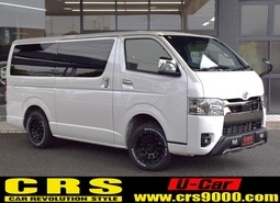 4838　令和5年式　ハイエース　スーパーGL　ダークプライムⅡ　4WD　2800cc　ディーゼル車　5人乗り　2.0万km　