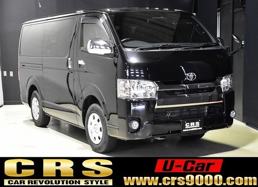 4955.令和1年式 ハイエース スーパーGL ダークプライムⅡ 2WD 2,800㏄ ディーゼル車 走行8万キロ 検査1年付き
