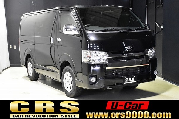 4955.令和1年式 ハイエース スーパーGL ダークプライムⅡ 2WD 2,800㏄ ディーゼル車 走行8万キロ 検査1年付きのサムネイル