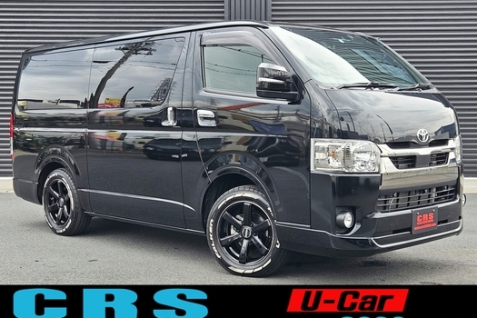 4895　令和4年式　ハイエース　スーパーGL　ダークプライムⅡ　4WD　2800cc　ディーゼル車　8人乗り　1.8万kmのサムネイル