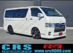 4816　平成30年式　ハイエース　スーパーGL　ダークプライム　2WD　2000cc　ガソリン車　5人乗り　6.4万km