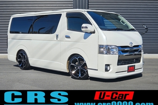 4816　平成30年式　ハイエース　スーパーGL　ダークプライム　2WD　2000cc　ガソリン車　5人乗り　6.4万kmのサムネイル