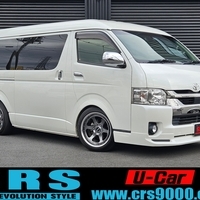 4835　平成29年式　ハイエース　ワイドバン　スーパーGL　ダークプライム　2WD　2700cc　ガソリン車　5人乗り　3.6万kmのサムネイル