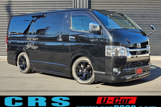 4785　令和2年式　ハイエース　スーパーGL　ダークプライムⅡ　2WD　2800cc　ディーゼル車　5人乗り　10.6万kmのサムネイル