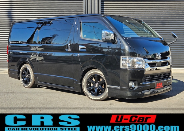 4785　令和2年式　ハイエース　スーパーGL　ダークプライムⅡ　2WD　2800cc　ディーゼル車　5人乗り　10.6万kmのサムネイル