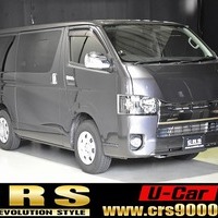 4807.平成29年式 ハイエース スーパーGL ダークプライム 2WD 2,000cc ガソリン車 走行8.8万キロ 検査1年付きのサムネイル