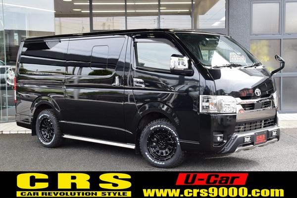 4900　令和4年式　ハイエース　スーパーGL　ダークプライムⅡ　2WD　2800cc　ディーゼル車　5人乗り　3.5万kmのサムネイル
