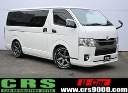 4355 令和3年式 ハイエース スーパーGL ダークプライムⅡ　2WD 2,000cc (ガソリン) 2/5人乗車 3.7万km
