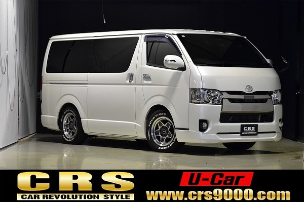 4910.令和1年式 ハイエース スーパーGL ダークプライムⅡ 2WD ガソリン車 走行4,6万キロ 検査1年付きのサムネイル
