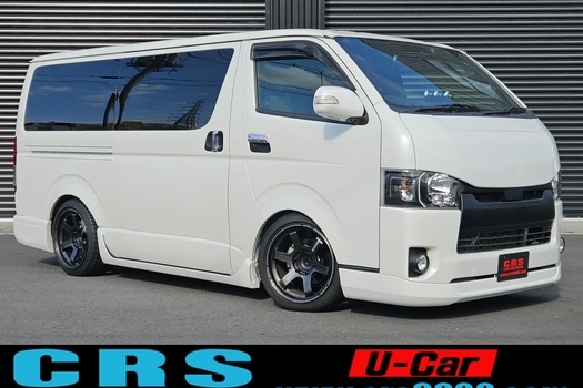 4678　令和1年式　ハイエース　スーパーGL　2WD　2000cc　ガソリン車　5人乗り　4.2万km　スーパーチャージャー搭載のサムネイル