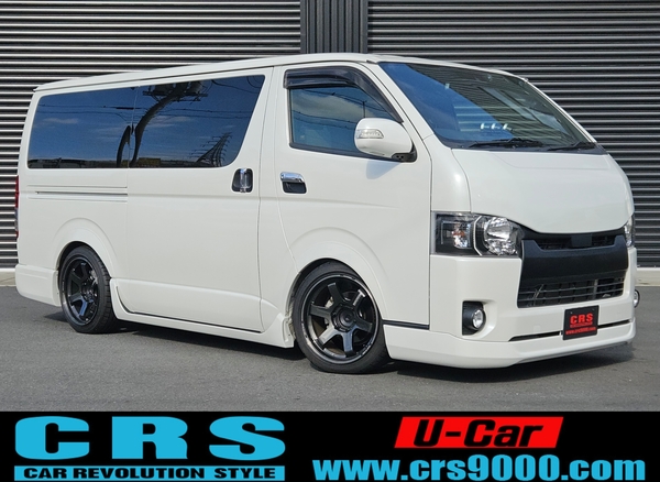 4678　令和1年式　ハイエース　スーパーGL　2WD　2000cc　ガソリン車　5人乗り　4.2万km　スーパーチャージャー搭載のサムネイル