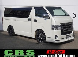4993 平成30年式 ハイエース スーパーGL ダークプライム　2WD 2,800cc (ディーゼル) 2/5人乗車 1.5万km