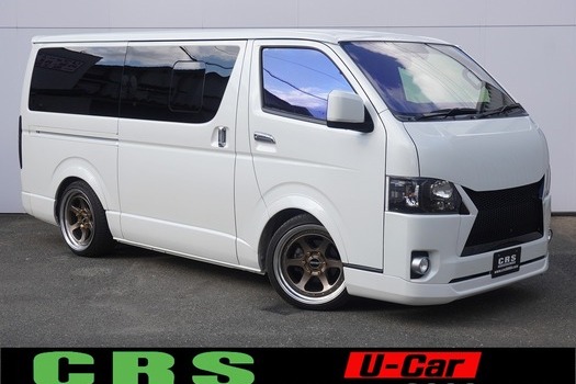 4981 令和4年式 ハイエース スーパーGL ダークプライムⅡ 2WD 2,800cc (ディーゼル) 2/5人乗車 1.1万kmのサムネイル