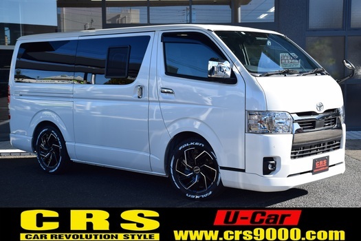 4980　令和5年式　ハイエース　スーパーGL　ダークプライムⅡ　2WD　2000cc　ガソリン車　5人乗り　1.4万km　のサムネイル