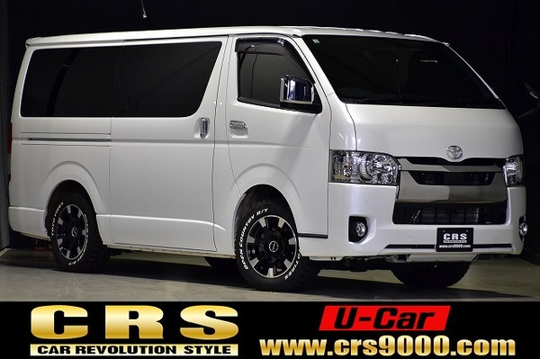 5001.令和3年式 ハイエース スーパーGL ダークプライムⅡ4WD ディーゼル車 走行1.5万キロ 検査1年付きのサムネイル