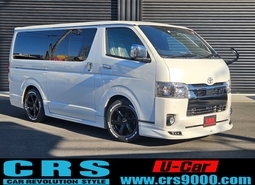 4961　令和4年式　ハイエース　スーパーGL　ダークプライムⅡ　2WD　2000cc　ガソリン車　5人乗り　8.0万km