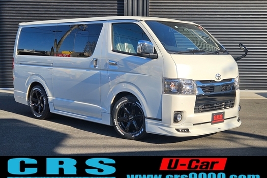 4961　令和4年式　ハイエース　スーパーGL　ダークプライムⅡ　2WD　2000cc　ガソリン車　5人乗り　8.0万kmのサムネイル