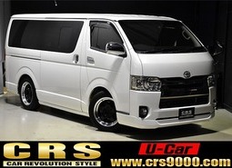 5007.平成27年式 ハイエース スーパーGL ダークプライム 2WD 2,000cc ガソリン車 走行7.3万キロ 車検令和7年8月