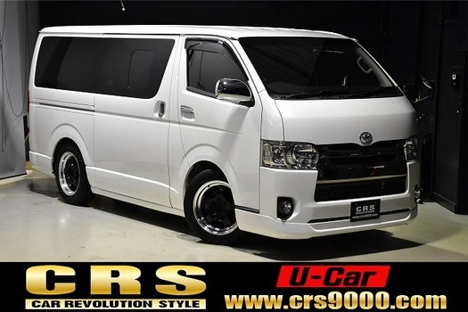 5007.平成27年式 ハイエース スーパーGL ダークプライム 2WD 2,000cc ガソリン車 走行7.3万キロ 車検令和7年8月のサムネイル