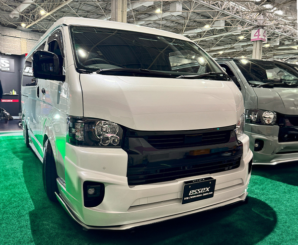 大阪オートメッセ 2025年 本日から開始!! 鋭意製作中の最新ハイエース＆キャラバンデモカーを間近で体感！NEWデモカー公開！