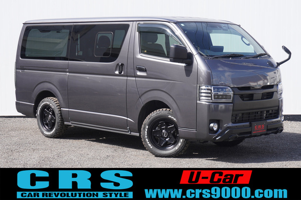 5051　令和3年式　ハイエース　スーパーGL　ダークプライムⅡ　4WD　2800cc　ディーゼル車　5人乗り　4.4万kmのサムネイル