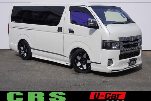 5383 令和4年式 ハイエース スーパーGL ダークプライムⅡ　2WD 2,800cc (ディーゼル) 2/5人乗車 1.8万kmのサムネイル