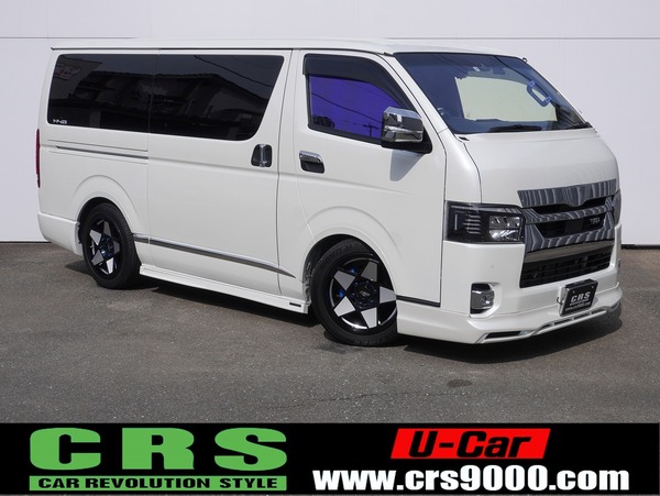 5383 令和4年式 ハイエース スーパーGL ダークプライムⅡ　2WD 2,800cc (ディーゼル) 2/5人乗車 1.8万kmのサムネイル