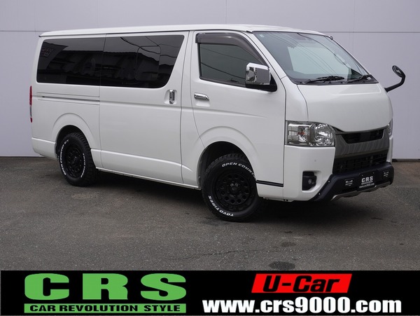 5340  令和4年式 ハイエース スーパーGL ダークプライムⅡ　4WD 2,800cc (ディーゼル) 2/5人乗車 4.9万kmのサムネイル