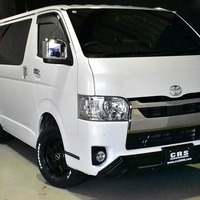 5393.令和4年式 ハイエース スーパーGL ダークプライムⅡ 4WD 2,800cc ディーゼル車 走行6,6万キロ 検査1年付きのサムネイル