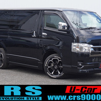 5196　令和5年式　ハイエース　スーパーGL　ダークプライムⅡ　2WD　2000cc　ガソリン車　5人乗り　1000kmのサムネイル