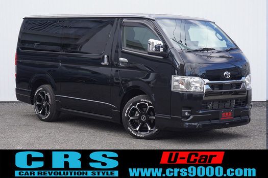 5196　令和5年式　ハイエース　スーパーGL　ダークプライムⅡ　2WD　2000cc　ガソリン車　5人乗り　1000kmのサムネイル
