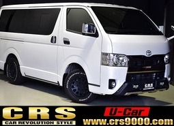 5052.令和4年式 ハイエース スーパーGL ダークプライムⅡ 4WD 2,800cc ディーゼル車 走行5.4万キロ 検査1年付き