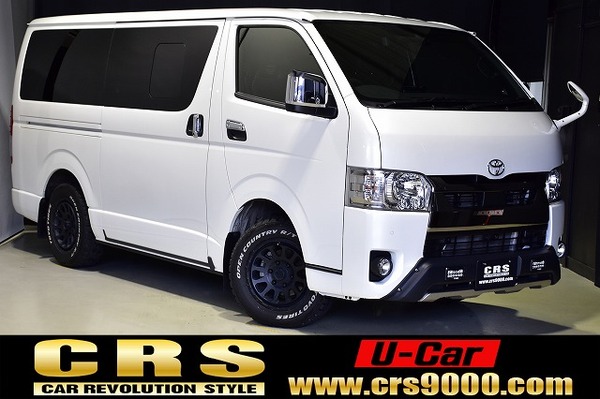 5052.令和4年式 ハイエース スーパーGL ダークプライムⅡ 4WD 2,800cc ディーゼル車 走行5.4万キロ 検査1年付きのサムネイル