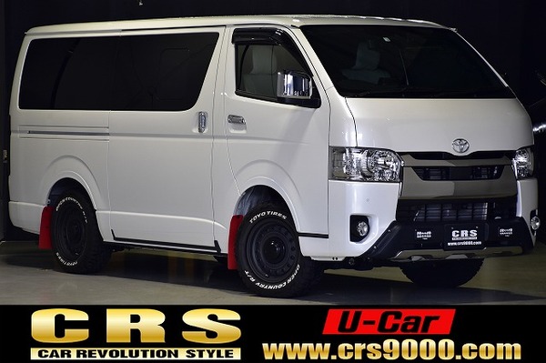 5404.令和4年式 ハイエース スーパーGL ダークプライムⅡ 4WD 2,800cc ディーゼル車 走行1,300キロ 検査1年付きのサムネイル