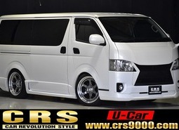 5048.平成29年式 ハイエース スーパーGL ダークプライム 2WD 3,000cc ディーゼル車 走行9.4万キロ 検査1年付き