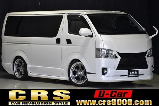 5048.平成29年式 ハイエース スーパーGL ダークプライム 2WD 3,000cc ディーゼル車 走行9.4万キロ 検査1年付きのサムネイル