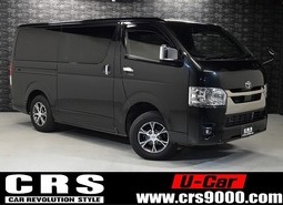 4754 令和4年式 ハイエース スーパーGL ダークプライムⅡ　4WD 2,800cc (ディーゼル) 2/5人乗車 2.5万km