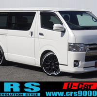 5008　令和1年式　ハイエース　スーパーGL　ダークプライムⅡ　2WD　2000cc　ガソリン車　5人乗り　4.9万kmのサムネイル