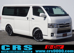 5008　令和1年式　ハイエース　スーパーGL　ダークプライムⅡ　2WD　2000cc　ガソリン車　5人乗り　4.9万km