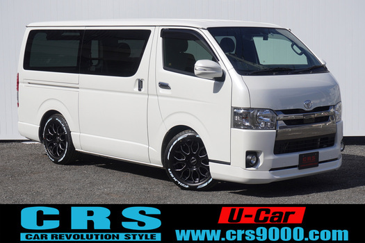 5008　令和1年式　ハイエース　スーパーGL　ダークプライムⅡ　2WD　2000cc　ガソリン車　5人乗り　4.9万kmのサムネイル